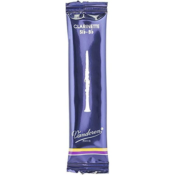 Vandoren Bb Clarinet Traditional Reeds Strength #3, Box of 10