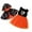 A-5936Orange, variant on MEZZALL Halloween Girls Outfits Toddler Sets Cute Printed Cape Mesh Vest Dress Party Wear For Casual Fall Winter Clothes Festival Clothes Breathable / 2-3 Years
