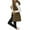 Khaki, variant on shqvo Women Long Vest Solid Color Sleeveless Hood Puffer Vest Zip up Winter Puffer Vest Outwear with Pockets Casual Lightweight Vest Coat