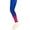 Hot Pink, variant on Girl's Dip Dye Footless Tights 1 Pair Pack