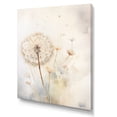 thumbnail image 2 of Designart "Winter'S Dandelion Charm II" Dandelion Wall Decor, 2 of 7