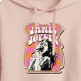 thumbnail image 3 of Janis Joplin -  Poster Style - Juniors Cropped Pullover Hoodie, 3 of 5