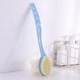 thumbnail image 3 of Cepillo de baño, cepillo corporal para ducha con cerdas y esponja vegetal, para hombres y mujeres, 3 of 5
