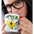thumbnail image 2 of 3dRose, Ladybug Design, 11oz Two-Tone Red Mug, 2 of 7