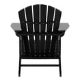 thumbnail image 6 of Portside Classic Outdoor Adirondack Chair in Black, 6 of 7