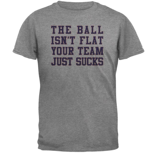 Deflategate Your Team Sucks Mens T Shirt