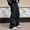F-541Black, variant on ZHOGXU Women Cargo Pants With Pockets High Waisted Solid Color Straight Fit Comfortable Fashion Trousers For Casual Daily Wear Black L