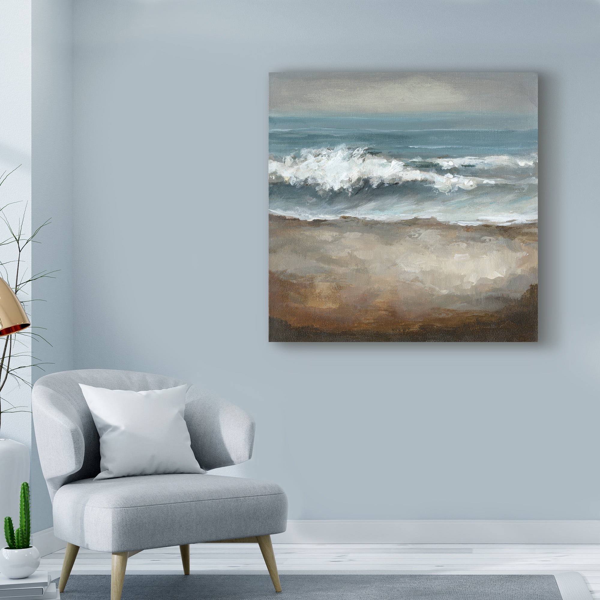 Trademark Fine Art 'Once in a While' Canvas Art by Christina Long