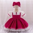 thumbnail image 2 of Kogui Infant Dress Toddler Tulle Dress for Girls Layered Tutu Ruffle Dresses Swing Twirly Fairy Summer Birthday Party Wedding Sundress 2T 3T (Hot Pink,2-3 Years), 2 of 9