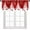 Christmas-4, variant on Christmas Window Valances for Kitchen,Red Xmas Tree Snowflake Winter Holiday Window Treatments Short Curtain Panels for Bedroom Living Room Bathroom Decor 1 Piece,54x18 Inch