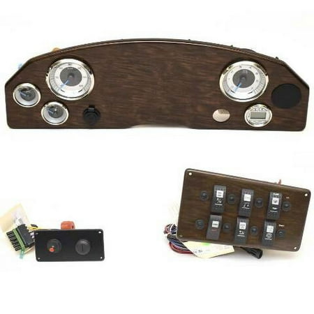 Smoker Craft Boat Dash Panels 14714 | w/ Faria Gauges (3PC Kit)
