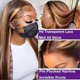 thumbnail image 3 of Peluca Lemoda 613 Highlight, cabello humano virgen, 30 pulgadas de densidad, 12 A., 3 of 4