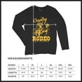 thumbnail image 7 of Country Girl Rodeo Women's Long Sleeve T-shirt Vintage Cowgirl, 7 of 7
