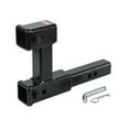 thumbnail image 1 of REYSUN 864131 Dual Hitch Receiver with 7-1/2 inch Rise/Drop, Receiver Hitch Extension with Hitch Pin & Clip, Fits 2 inch Hitch Receiver, 1 of 10