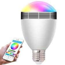 blue sky wireless bulb speaker