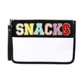 thumbnail image 2 of Bolsa de cosméticos transparente perfecl PVC organizador negro, 2 of 8