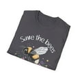 thumbnail image 5 of Save The Bees Save The World, Gildan Unisex T-Shirt, Graphic Tee, S-3XL, 5 of 6