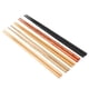 thumbnail image 2 of 5 palillos chinos reutilizables hechos a mano con pintura de madera de troncos naturales multicolores con caja de regalo, 2 of 14
