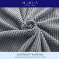 thumbnail image 3 of Subrtex 1-Piece Stretch Sofa Slipcover Non Slip Couch Cover, Texture Grid Pattern, 3 of 6