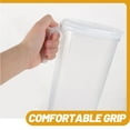 thumbnail image 3 of FESTFENDS Iced Tea Jug White PP Flat Body for Household Daily Use 1Pack, 3 of 8