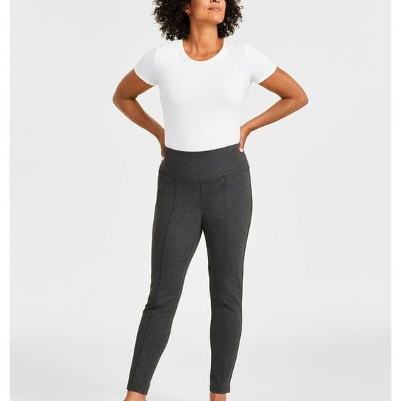 Style & Co. Womens Sherpa Hookup Casual Leggings, Grey, Petite, PXL