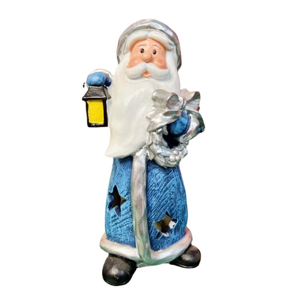 Muñeca, regalo para niños, figura navideña, decoración, figura, estatua para cumpleaños, Azul 62x56x148cm