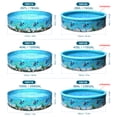 thumbnail image 2 of Piscina portátil de plástico duro sin inflación Piscina plegable Piscina familiar, 2 of 7