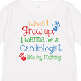 thumbnail image 4 of Inktastic Cardiologist Like Mommy Boys or Girls Long Sleeve Toddler T-Shirt, 4 of 5