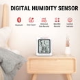 thumbnail image 3 of ThermoPro Hygrometer Thermometer for House TP350, Bluetooth Room Indoor Greenhouse Thermometer Monitor Up to 260FT, 3 of 7