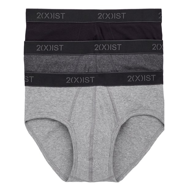 2(X)IST 2(x)ist Mens Essential NoShow Brief 3Pack Style3102032003