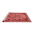 thumbnail image 2 of Ahgly Company Machine Washable Indoor Rectangle Abstract Red Modern Area Rugs, 5' x 8', 2 of 4