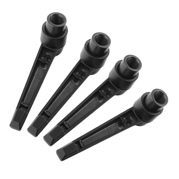 4PCS Adjustable Machine Knobs Stainless Steel Female Thread Handle Clamping Lever Handle for Machinery Equipment Packaging Machinery