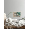 thumbnail image 3 of Marmont Hill Blue Beach Umbrellas Framed Wall Art, 3 of 8