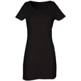 thumbnail image 1 of Skinni Fit Robe T-Shirt à Encolure Dégagée pour Dames/femmes, 1 of 3