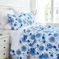 thumbnail image 4 of Floral Joy Oversized Premium Collection Quilt Set, 4 of 4