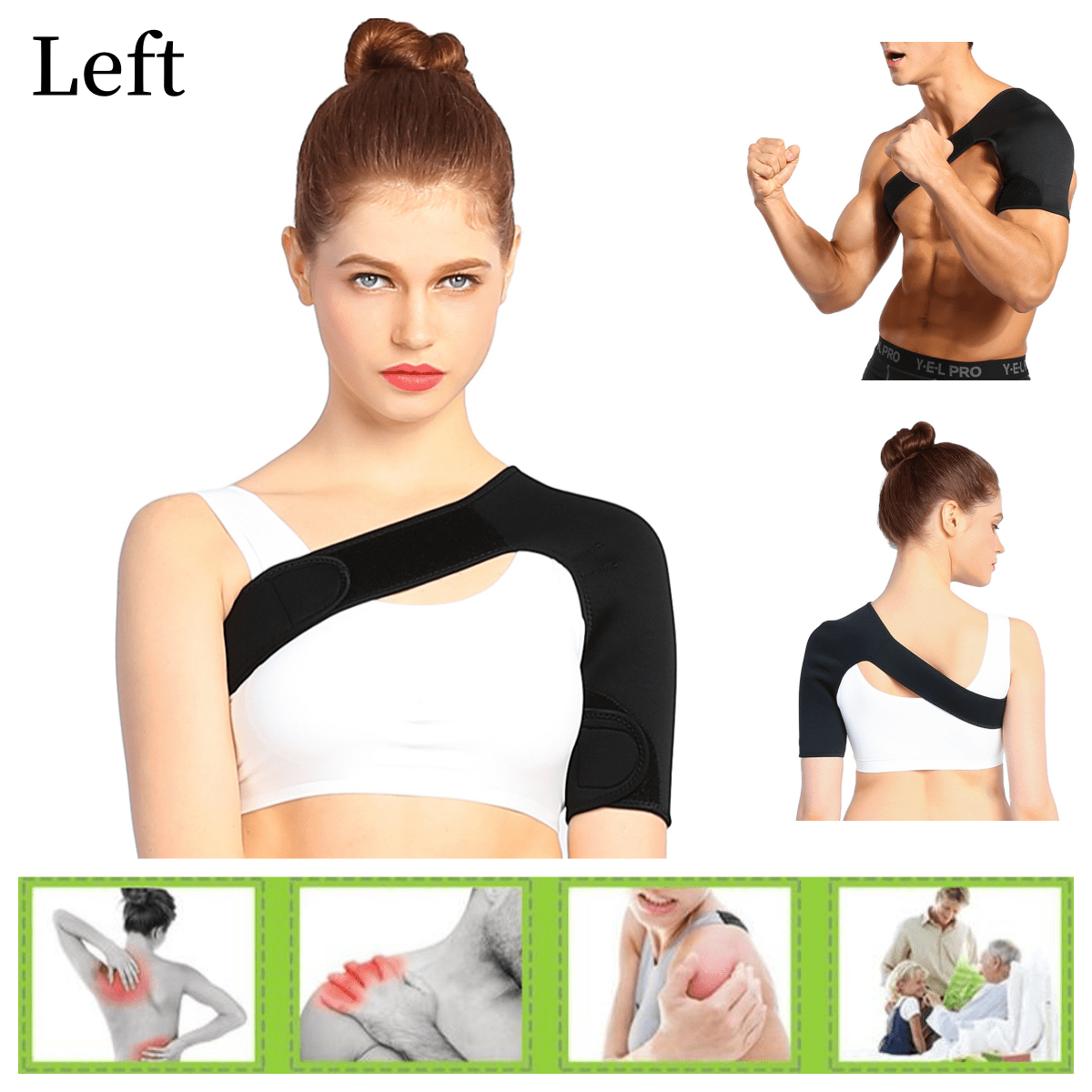 Shoulder Stability Brace Adjustable Shoulder Support Brace for