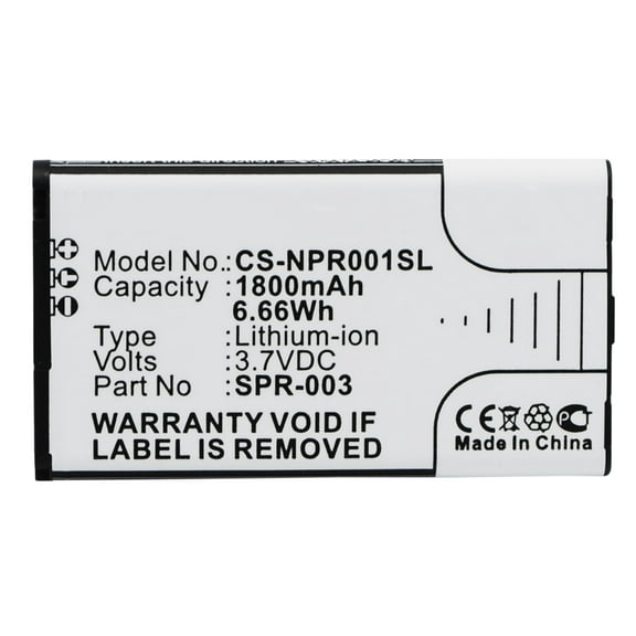 Replacement Battery for Nintendo SPR-003,SPR-A-BPAA-CO,3.7V/1800mAh