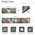thumbnail image 3 of Yayeee Faucet Mat for Kitchen Sink 14.7" Diatomite Long Splash Guard Pad, Green Goldfish, 3 of 7