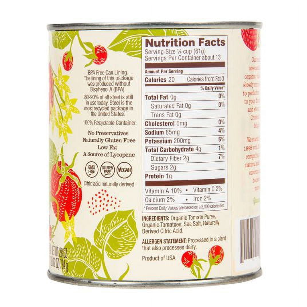 Natural Value Tomatoes, Crushed, Organic-12 x 28 oz