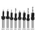 thumbnail image 2 of 8mm Shank HSS Woodworking Countersink Router Bit Screw Extractor Milling Cutter, 2 of 5
