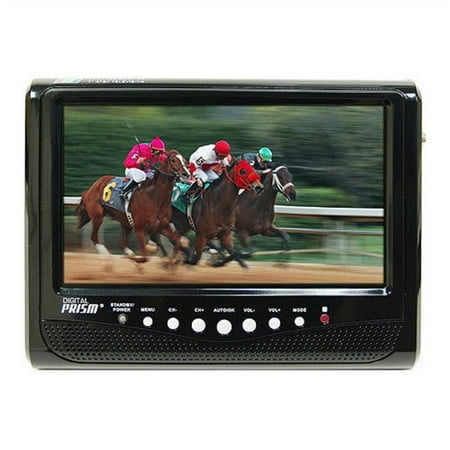 Digital Prism ATSC-710 7" Portable Handheld LCD TV with Built in ATSC/NTSC Tuner (Black) Digital Prism ATSC-710 7" Portable Handheld LCD TV with Built in ATSC/NTSC Tuner (Black)