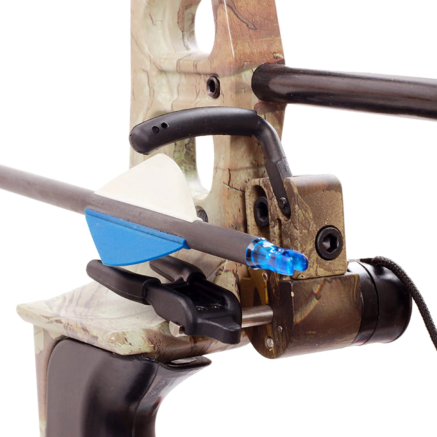 TP814 Archery Drop Away Arrow Rest Aluminum Alloy Rapid Adjustable for Compound Bow Right Hand