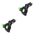 thumbnail image 2 of Kenally Soporte para teléfono inteligente para coche de 4-6 pulgadas, soporte portátil, soporte Universal para automóvil ABS, suministro para viaje en Verde Salida de aire 2piezas Kenally CBP284690, 2 of 5