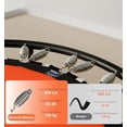 thumbnail image 2 of Trampolín Profesional 102 cm | Reforzado con 36 resortes de Acero, Doble Cinta de Seguridad, Malla de Polipropileno y Pintura electrostática | Soporta 150 kg, 2 of 6