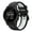 Black-White, variant on For Garmin Forerunner 945 22mm Two-color Sports Silicone Watch Band