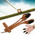 thumbnail image 3 of LYUMO Gant de Tir à l'Arc, Gant à Trois Doigts, Gant de Protection à Arc Recourbé à Trois Doigts Traditionnel avec Arc, Équipement de Protection, 3 of 8