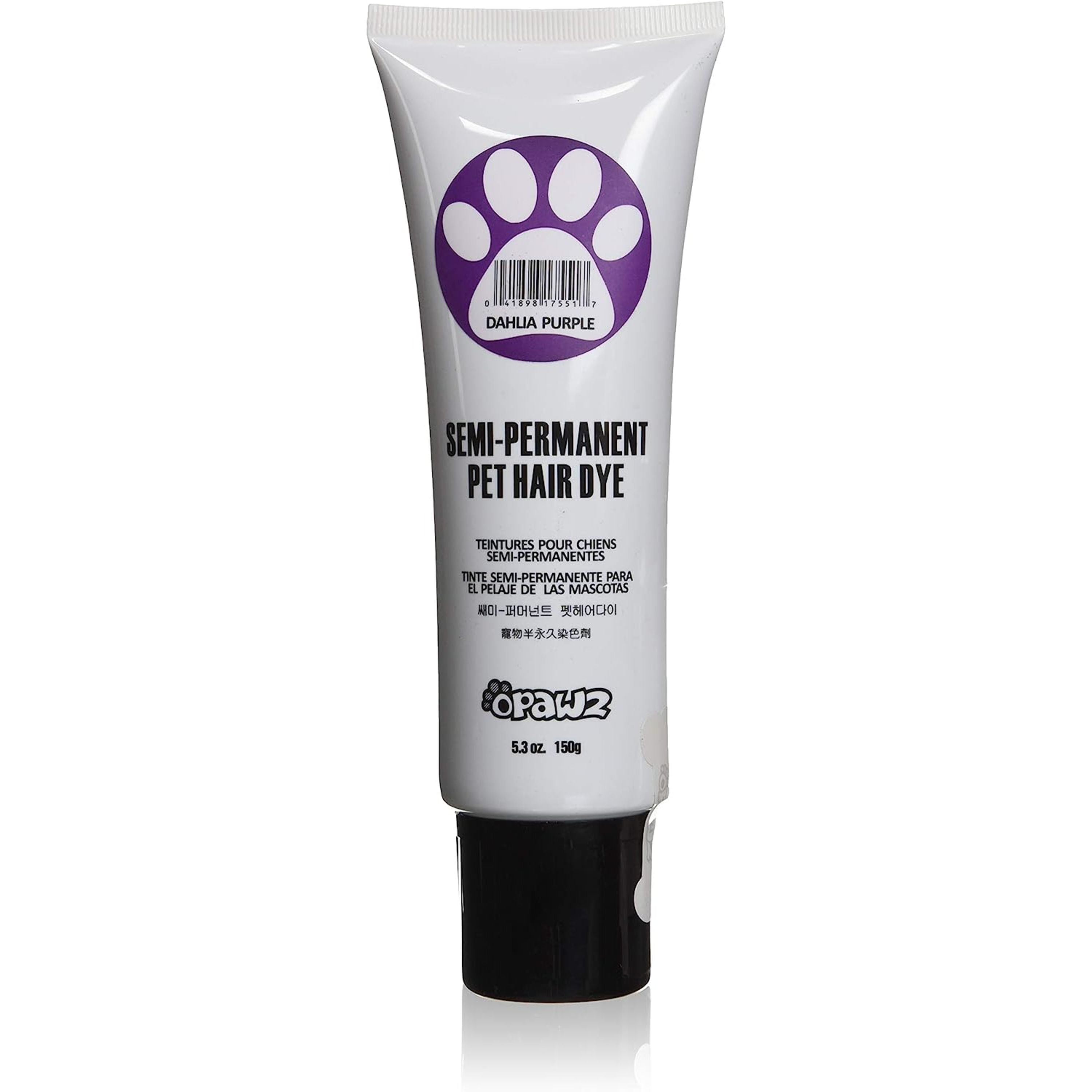 OPAWZ Dog Hair Dye, Dog Grooming Supplies Purple, Safe Pet Hair Dye