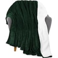 thumbnail image 1 of Manta Sherpa Blanket Utopia Bedding, 130 x 150 cm, color verde bosque, 1 of 8