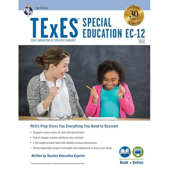 Pre-Owned TExES Special Education Ec-12 Study Guide (Paperback) 0738612642 9780738612645