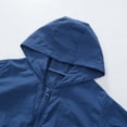 thumbnail image 5 of Maqroz Toddler Outerwear Ultra Lightweight Packable Hooded Jacket Kids Summer Sun Protection Windbreaker Crinkle Nylon Shell Youth Travel Pocket Pouch Active Coat Size 3-12 Years, 5 of 8